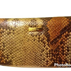 Aldo snake print wallet